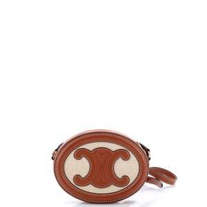 Celine Triomphe Oval Crossbody Bag #245065C15B